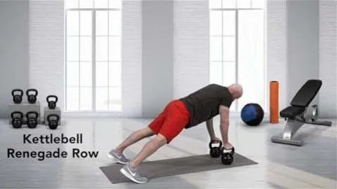Kettlebell Renegade Row