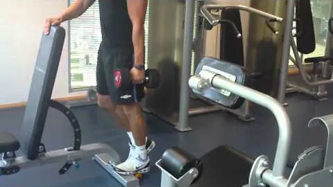 Dumbell Calf Raise