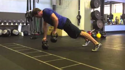 Kettlebell Renegade Row