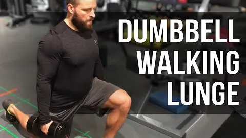 Walking Dumbbell Lunge