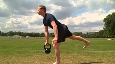 Kettlebell Single Leg Deadlift