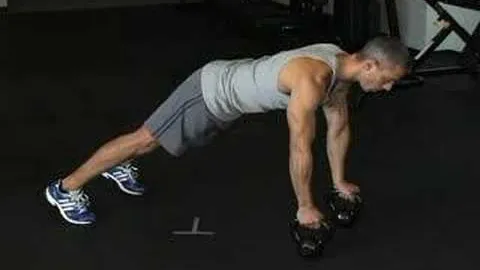 Kettlebell Renegade Row